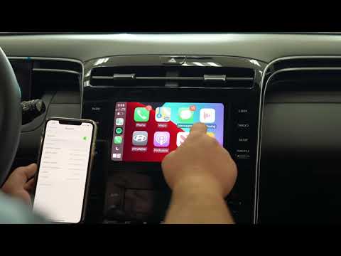 2022 Hyundai Tucson | How To Connect Apple Carplay 🍎 - YouTube