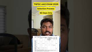 TNPSC AAO EXAM 2026 | Selection Process | Exam Date | #tnpsc #tnpscstudy #tnpscctse #aao #agro