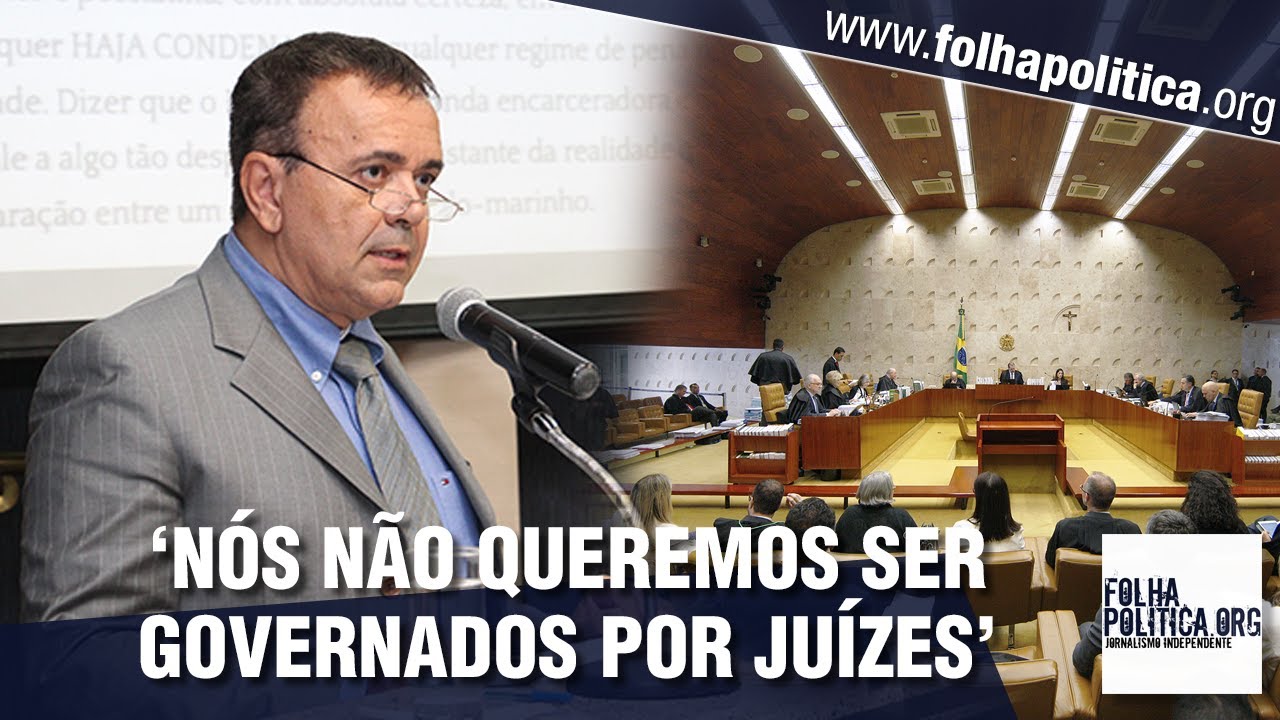 Procurador dá ‘aula’ sobre perigo do ativismo judicial: ‘Eles não foram eleitos. Eles não podem...