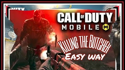 COD Mobile Killing the Butcher👹👹 Very easy