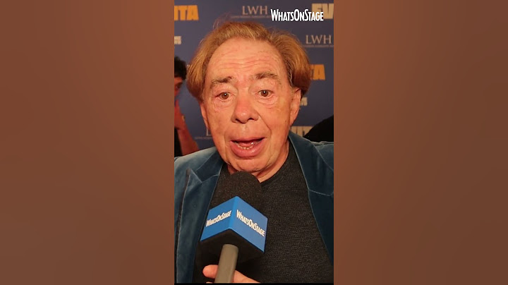 Rachel Zegler and Andrew Lloyd Webber at Evita opening night in London #Musical #Theatre #WestEnd