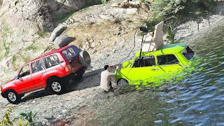 Mr Bean Car Accidentally Sunken In Lake | Mr Bean Funny Movie Gameplay