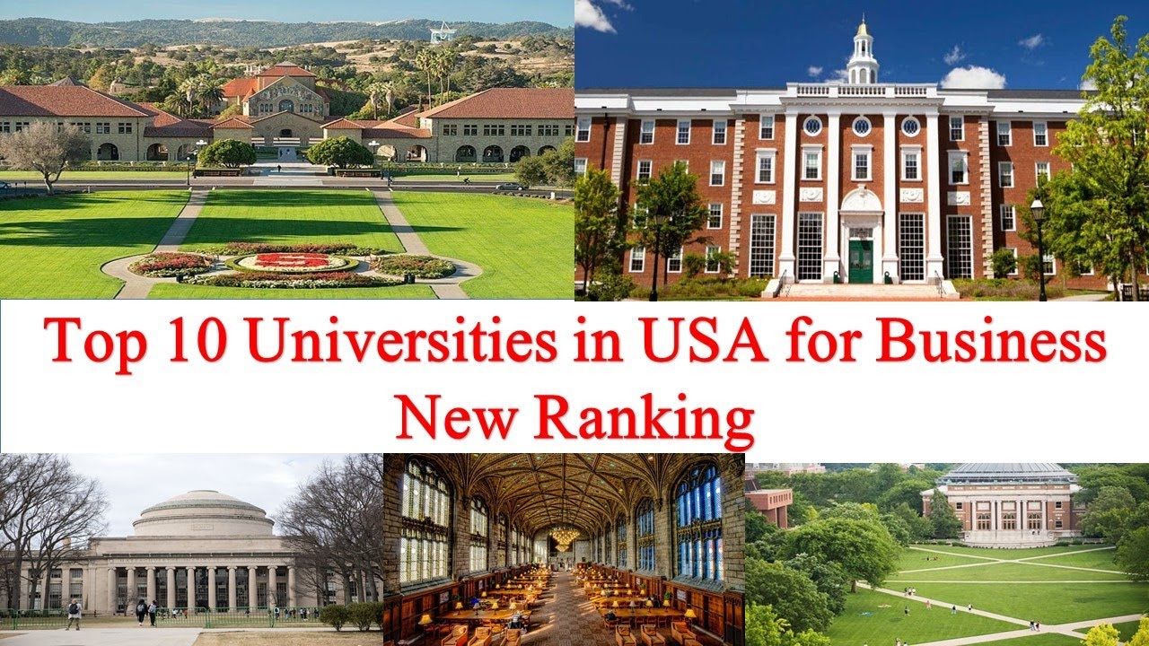 Top 10 Universities in the USA for Business New Ranking 2021 | Where is
