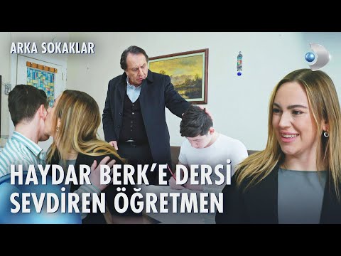 Haydar Berk, eğitim aşkına tutuldu! | Arka Sokaklar 664. Bölüm