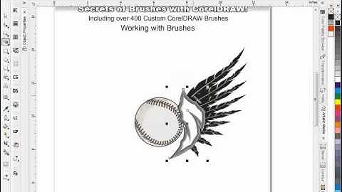 Secrets of Brushes Corel DRAW tutoriald Session 7