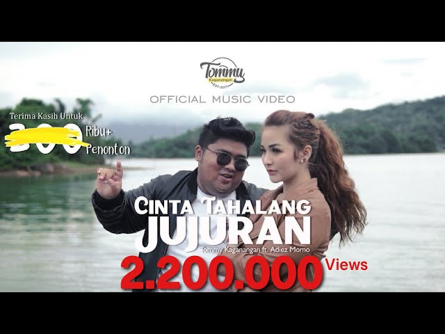 CINTA TAHALANG JUJURAN - Tommy Kaganangan ft Adiezmomo ( Official Music Video ) class=