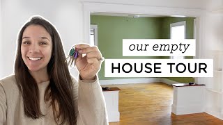 WE BOUGHT A DUPLEX  Empty House Tour & Reno Plans