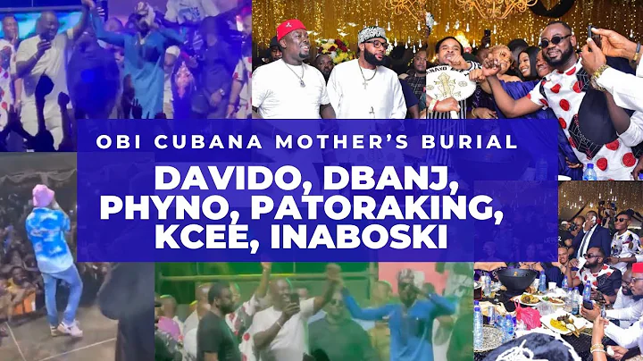 Burial Turned Concert | Davido, Dbanj, Phyno, Patoranking At Obi Cubana Mother’s Burial | Highlights
