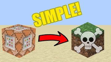 How to make blocks deadly in Minecraft Java! | Java 1.15+ Command Block Tutorial