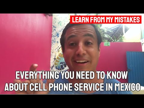 Everything You Need To Know About Cell Phone Service In Mexico. Telcel Sim Card Mexico