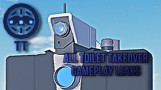 Toilet Takeover Leaks | TOILET TAKEOVER LEAKS COMPILATION!!? | Roblox Skibidi Toilet