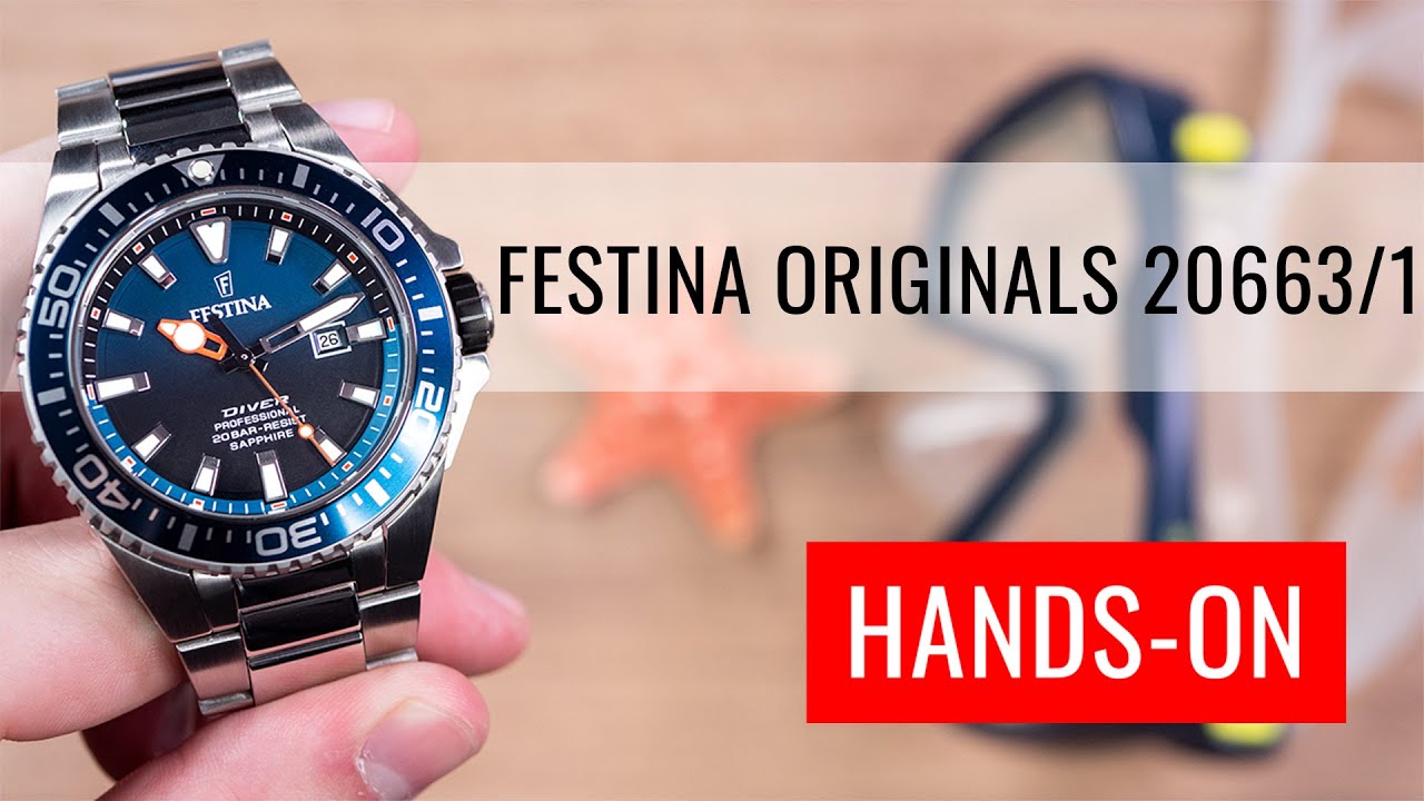HANDS-ON: Festina The Originals 20663/1 - YouTube