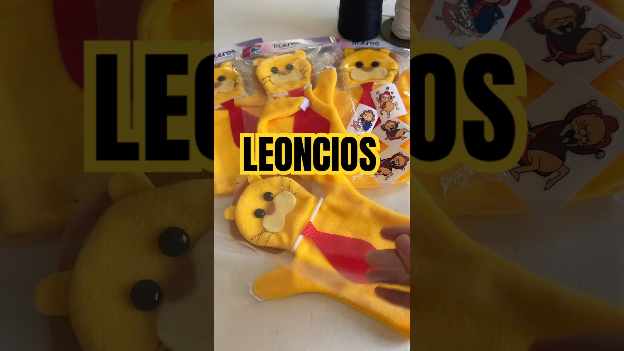 EMPACANDO LEONCIOS #leoncio #asmr #leoncito #wiwiwi #cute #tierno #packing