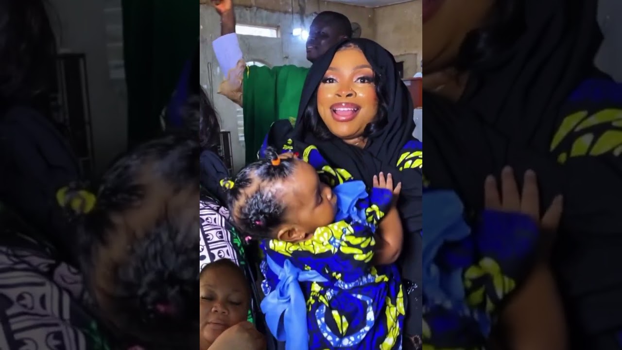 Georginaibehs daughter princess Eliana chikamuso goes to church ❤️❤️#celebritylifestyle.