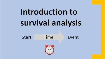 Introduction to Survival Analysis - [Survival Analysis Part 1]