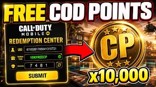 Free COD Points 2026 ✅ How To Get 10,000 Free CP in CODM, BO6, BO7 & Warzone