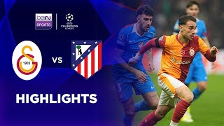 Galatasaray 11 Atltico Madrid  Chdanions League 2526 Match Highlights