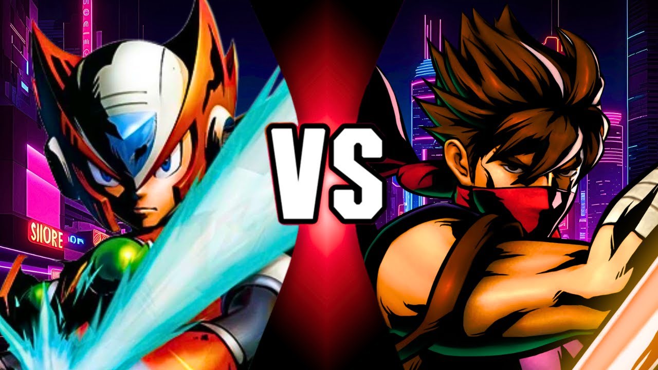 [Meaningless Strides] Zero VS Strider Hiryu (Mega Man VS Strider) | VS ...