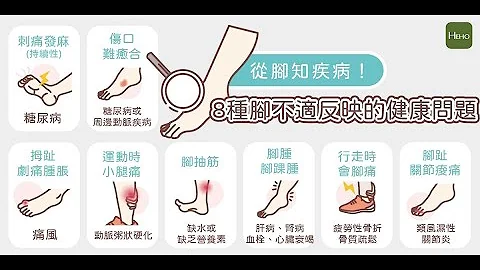 盘点8种脚部不舒服可能的身体征兆！｜健康图解动起来 - 天天要闻