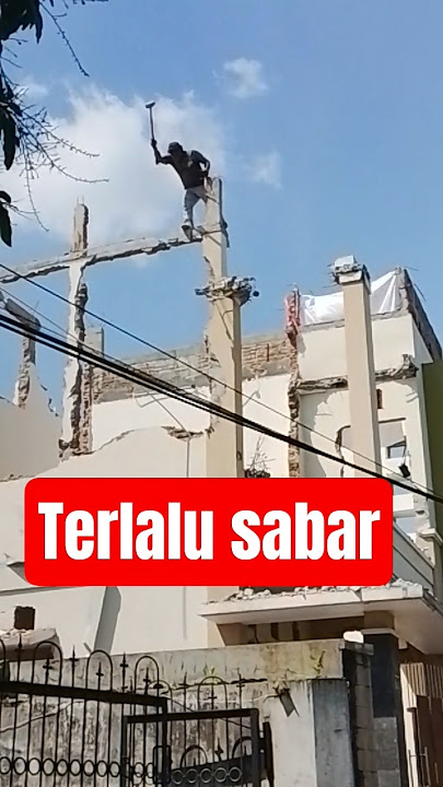 cara bongkar balokan tanpa mesin#seputarbangunan #tipspraktis