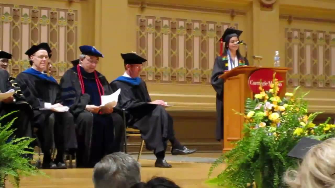 Sanya's Commencement Speech for Tepper - YouTube