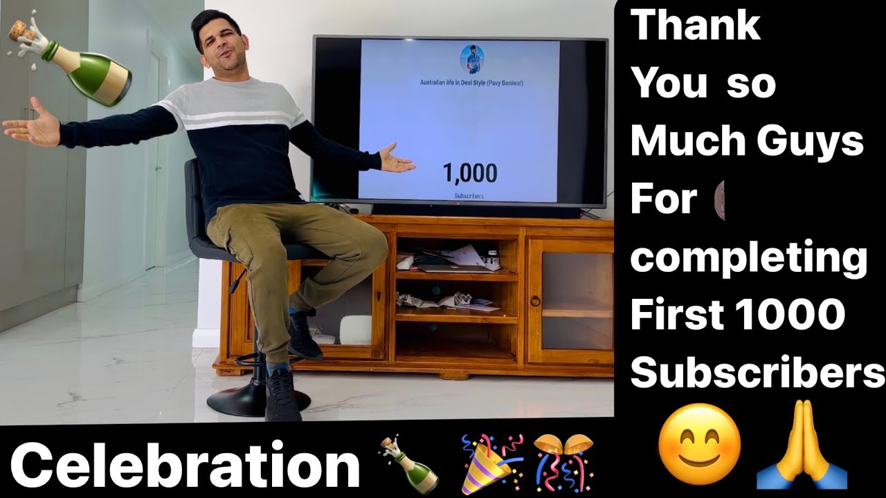 1000 subscribers celebration | Thank So much YouTube Family | - YouTube