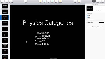 13   SpriteKit Physics Categories Struct
