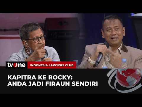 SERU! Debat Rocky Gerung vs Kapirta Ampera saat Bahas Kebebasan Berpendapat | ILC tvOne