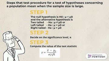 Chapter 9 - Hypothesis Tests for One Population Mean (when σ is Known [Large Sample])