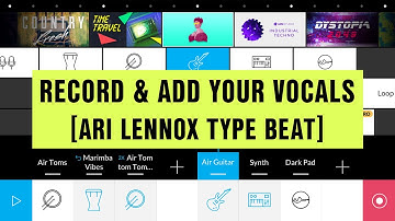 Record and Add your vocals [Ari Lennox Type Beat] | Tutorial 02 - BASICS