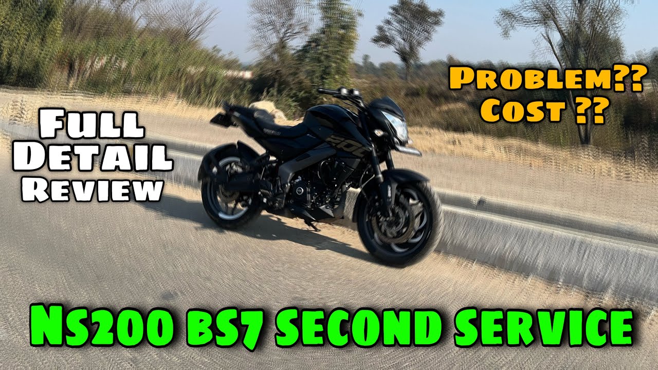 NS200 Bs7 2023 model 2nd Service Done ☑️ Cost and Problems Fully