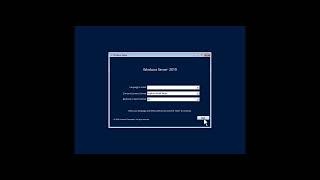 Install Server 2019
