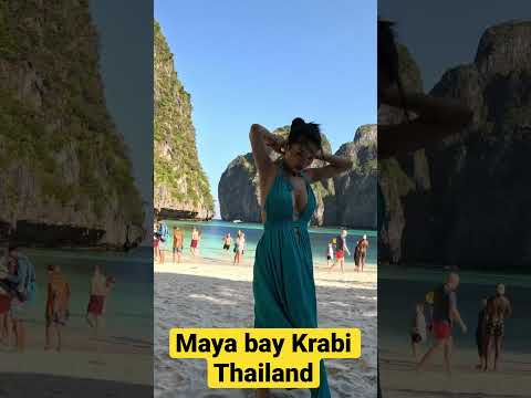 Vietnamese gf shows me maya bay #thailand #krabi #vlog #pattaya #bangkok