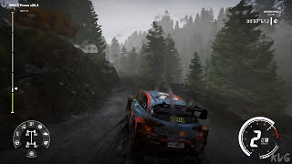 WRC 9 FIA World Rally Championship - Rain Gameplay (PC HD) [1080p60FPS]