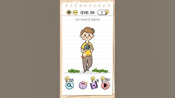 BRAIN 🧠 TEST LEVEL 129 GAMEPLAY I WIDET GAMING #shorts #viral #walkthrough #gameplay #riddles