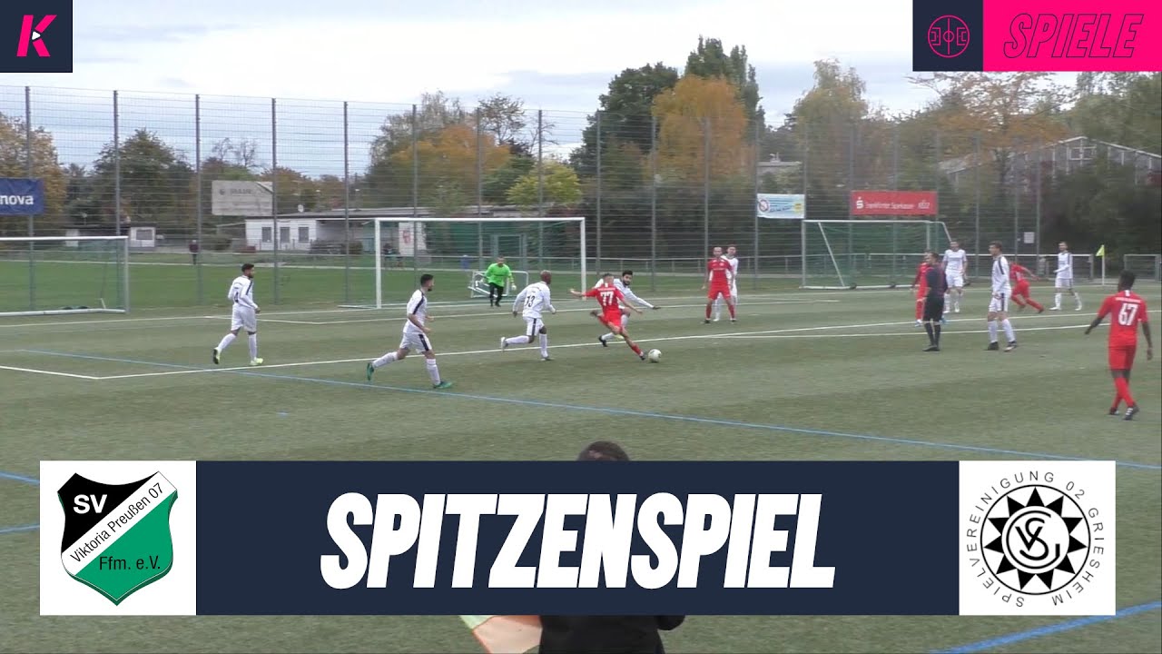 Spektakuläre Schlussphase im Spitzenspiel | SV Viktoria Preussen - Spvgg. 02 Griesheim