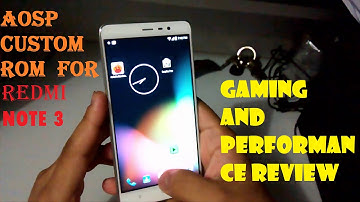 AOSP (5.1.1/LP) | REDMI NOTE 3 [CUSTOM ROM REVIEW]- VOLTE WORKING - RELIANCE JIO WORKING FINE