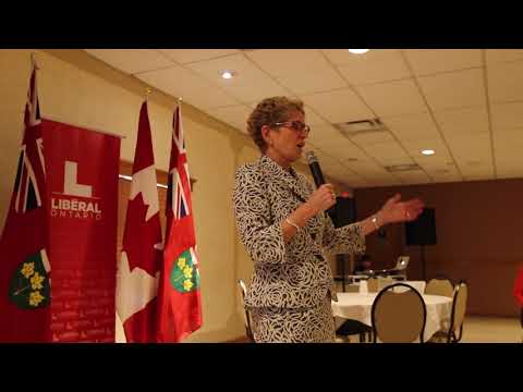Wynne talks Hydro One