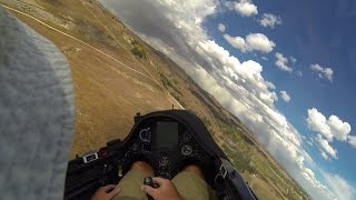 Glider Having Too Much Fun in the Mountains