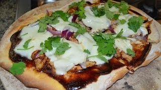 Homemade BBQ Chicken Pizza