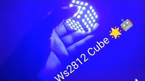 Ws2812 Cube Making DIY #ws2812 #cube #wled #diy
