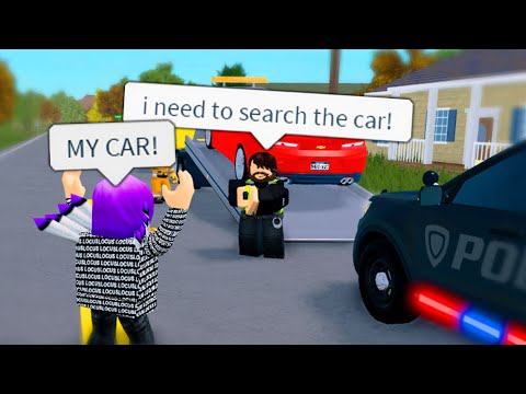 My Car Got Towed By The Police But What The Officer Did Next Will Amaze You Roblox Youtube - i woke up in a new bugatti roblox id
