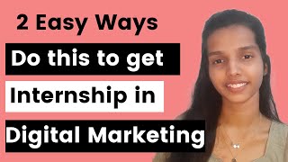 How to get Internship in Digital Marketing 2023 | 2 ways to get Internship in Digital Marketing 2023 screenshot 1