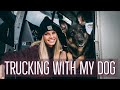 Trucking With My Dog! | A Day In The Life Of An OTR Trucker