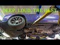 Hellcat gets H Pipe and Muffler delete *DEEP AND LOUD*