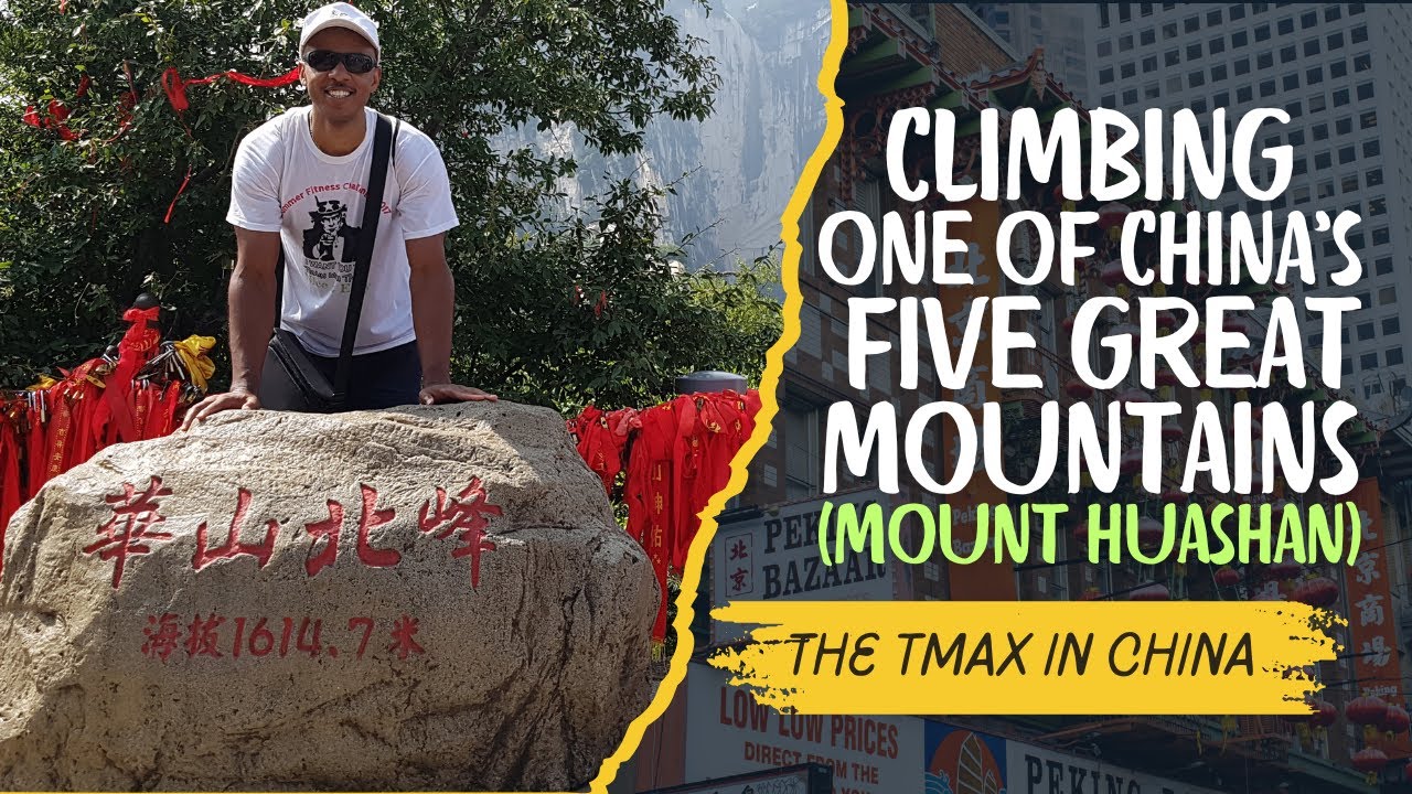 Climbing Mount Huashan 🏔️ | Rain, Fog & Epic Drone Views in China