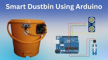 Smart Dustbin Using Arduino | Ultrasonic Sensor | Servomotor