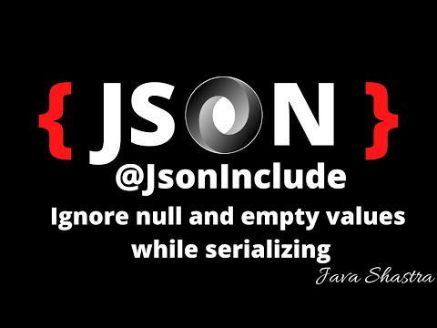 Video: Null este valid în JSON?