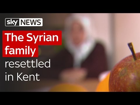 The Syrian family resettled in Kent