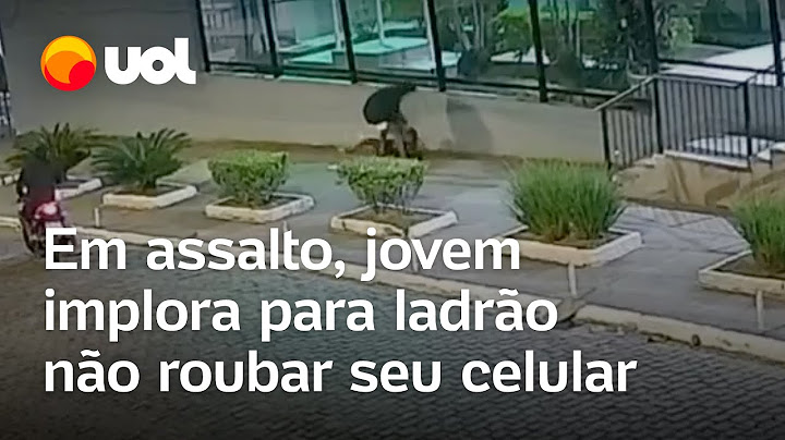 Assalto no RJ: Jovem implora para ladrão não roubar seu celular: ‘Meu pai tá pagando’; vídeo